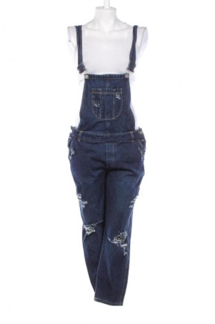 Langer Damen-Overall, Größe M, Farbe Blau, Preis 9,99 €