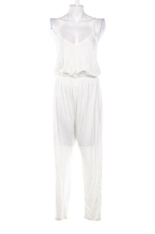 Langer Damen-Overall Boohoo, Größe M, Farbe Weiß, Preis € 8,97