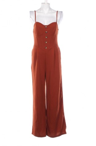 Langer Damen-Overall SHEIN, Größe M, Farbe Braun, Preis € 11,99