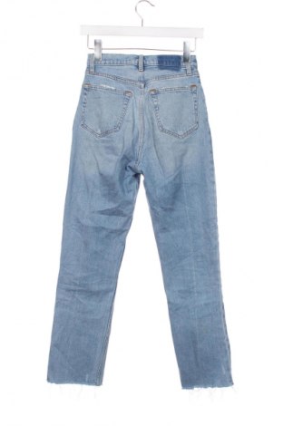 Blugi de femei Abercrombie & Fitch, Mărime XXS, Culoare Albastru, Preț 33,99 Lei