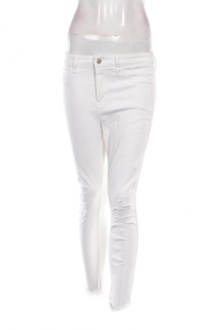 Damskie jeansy Hollister, Rozmiar M, Kolor Biały, Cena 62,99 zł