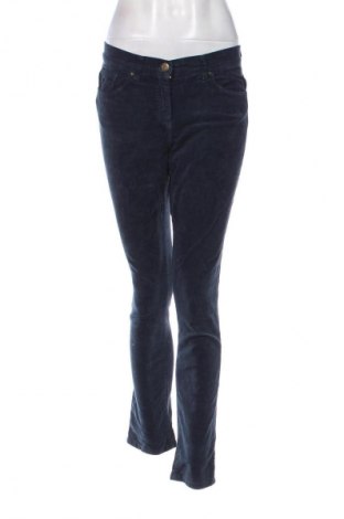 Pantaloni de velvet de femei, Mărime S, Culoare Albastru, Preț 34,99 Lei