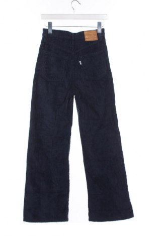 Pantaloni de velvet de femei Levi's, Mărime XS, Culoare Albastru, Preț 330,92 Lei