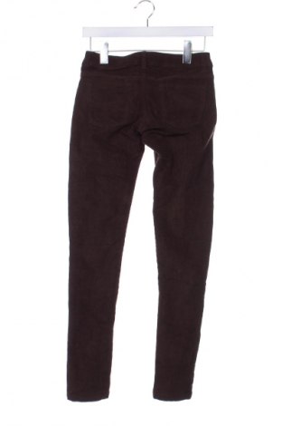 Pantaloni de velvet de femei Terranova, Mărime XS, Culoare Maro, Preț 24,99 Lei