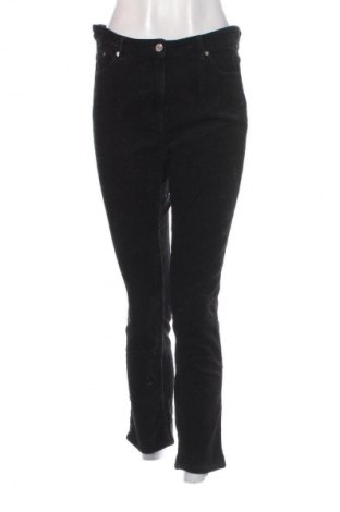 Pantaloni de velvet de femei Weekday, Mărime M, Culoare Negru, Preț 44,99 Lei