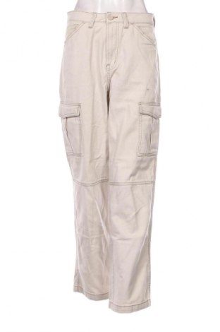 Pantaloni de femei H&M Divided, Mărime S, Culoare Ecru, Preț 44,99 Lei