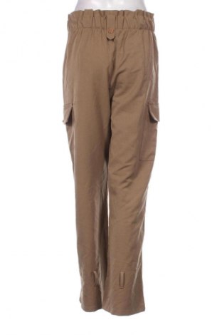 Damskie spodnie NEW COLLECTION, Rozmiar S, Kolor Brązowy, Cena 27,99 zł