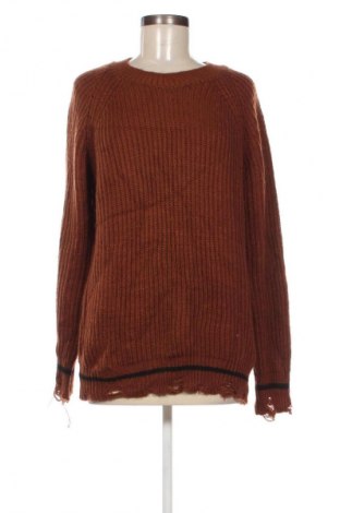 Damski sweter Unbranded, Rozmiar M, Kolor Brązowy, Cena 28,99 zł