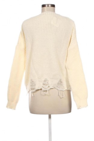 Damski sweter Unbranded, Rozmiar M, Kolor ecru, Cena 28,99 zł
