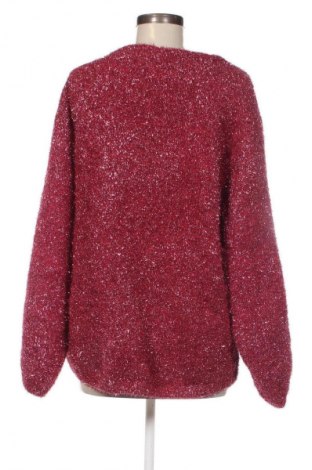 Дамски пуловер H&M, Размер L, Цвят Червен, Цена 9,99 лв.