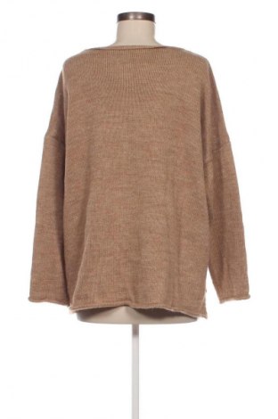 Damski sweter Made In Italy, Rozmiar M, Kolor Brązowy, Cena 28,99 zł
