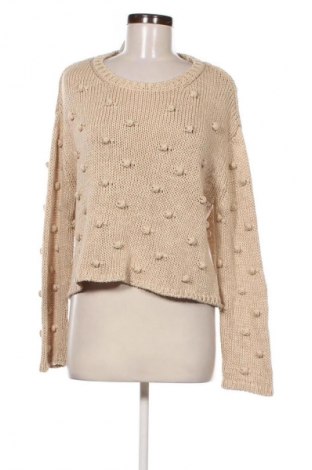 Damenpullover Zara, Größe S, Farbe Beige, Preis 18,93 €