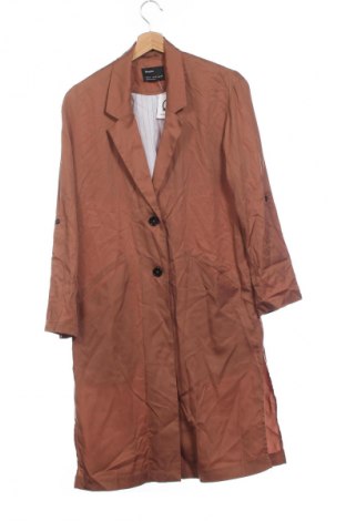 Damen Trenchcoat Bershka, Größe XS, Farbe Braun, Preis 16,95 €