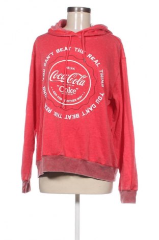 Damen Sweatshirt Coca Cola, Größe XXL, Farbe Rot, Preis 17,99 €