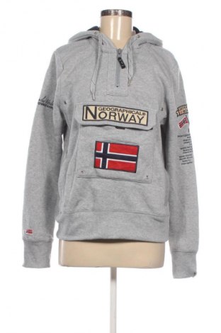 Γυναικείο φούτερ Geographical Norway, Μέγεθος XL, Χρώμα Γκρί, Τιμή 56,99 €