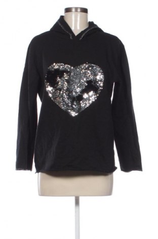 Damen Sweatshirt Made With Love, Größe M, Farbe Schwarz, Preis 6,99 €