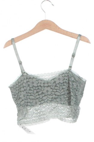 Top de femei Sinsay, Mărime XS, Culoare Verde, Preț 59,99 Lei