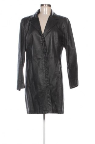 Damen Ledermantel, Größe L, Farbe Schwarz, Preis € 82,99