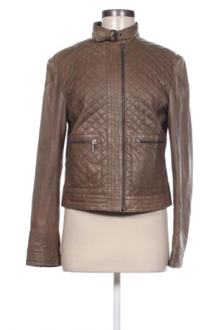 Damen Lederjacke, Größe L, Farbe Braun, Preis 45,99 €