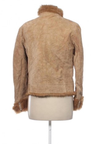 Damen Lederjacke Conbipel, Größe M, Farbe Beige, Preis 50,99 €