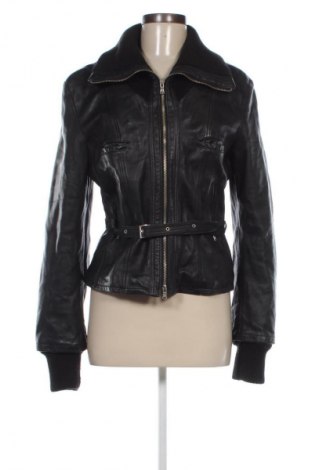 Damen Lederjacke Made In Italy, Größe XXL, Farbe Schwarz, Preis € 40,99