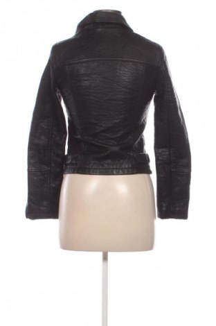 Damen Lederjacke Topshop, Größe XS, Farbe Schwarz, Preis 29,99 €