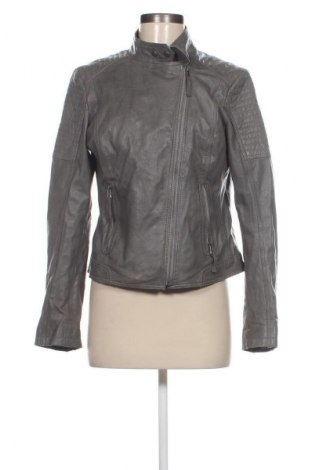 Damen Lederjacke Woman By Tchibo, Größe M, Farbe Grau, Preis € 35,99