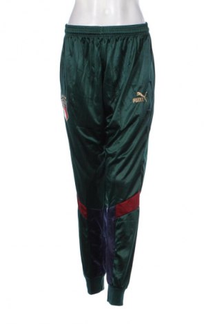 Pantaloni trening de femei PUMA, Mărime XXL, Culoare Verde, Preț 108,99 Lei