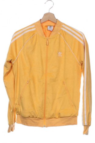 Damska bluza sportowa Adidas Originals, Rozmiar XS, Kolor Żółty, Cena 127,99 zł