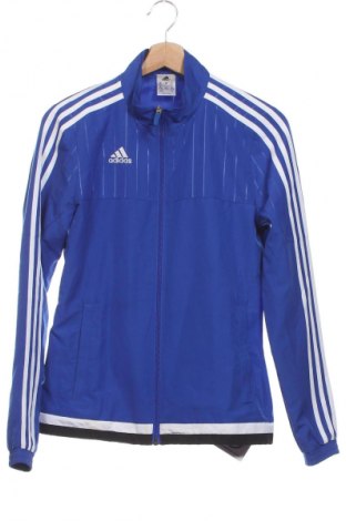 Γυναικείο μπουφάν Adidas, Μέγεθος XS, Χρώμα Μπλέ, Τιμή 34,50 €