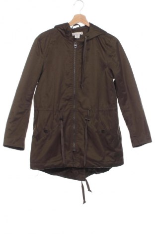 Damenjacke H&M L.O.G.G., Größe XS, Farbe Grün, Preis € 3,99