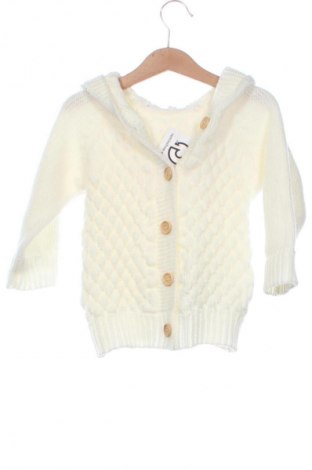 Kinder Strickjacke, Größe 18-24m/ 86-98 cm, Farbe Weiß, Preis 4,99 €