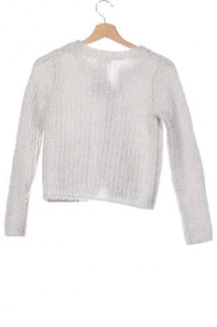 Kinder Strickjacke H&M, Größe 8-9y/ 134-140 cm, Farbe Silber, Preis 4,99 €