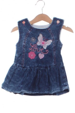 Kinderkleid, Größe 9-12m/ 74-80 cm, Farbe Blau, Preis 9,99 €