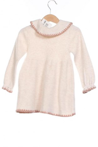 Detské šaty  Zara, Veľkosť 18-24m/ 86-98 cm, Farba Kremová, Cena  10,31 €