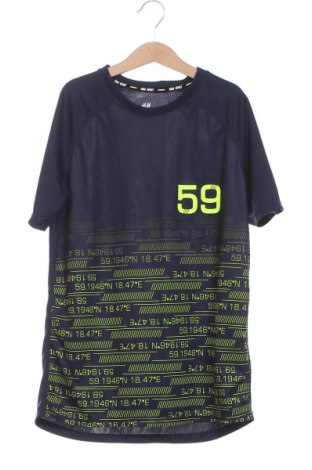 Tricou pentru copii H&M Sport, Mărime 9-10y/ 140-146 cm, Culoare Albastru, Preț 19,99 Lei