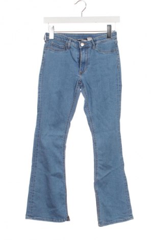 Dziecięce jeansy H&M, Rozmiar 11-12y/ 152-158 cm, Kolor Niebieski, Cena 44,99 zł