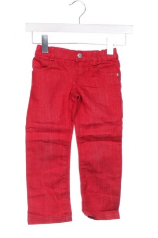 Dziecięce jeansy United Colors Of Benetton, Rozmiar 2-3m/ 56-62 cm, Kolor Czerwony, Cena 35,99 zł