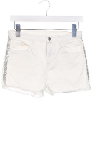 Kinder Shorts H&M, Größe 14-15y/ 168-170 cm, Farbe Weiß, Preis 5,99 €