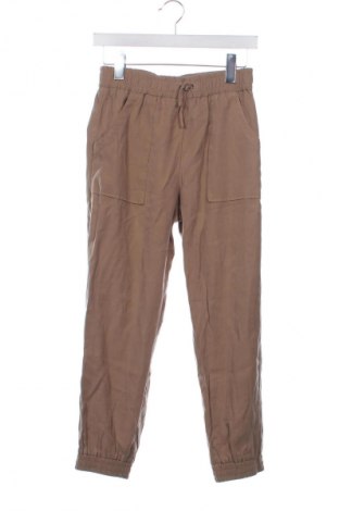 Pantaloni pentru copii Zara, Mărime 13-14y/ 164-168 cm, Culoare Bej, Preț 35,71 Lei