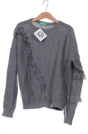 Kinderpullover United Colors Of Benetton, Größe 8-9y/ 134-140 cm, Farbe Grau, Preis € 7,99