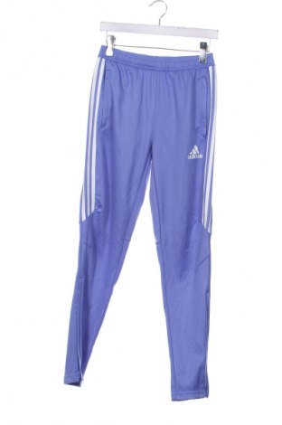 Pantaloni de trening, pentru copii Adidas, Mărime 13-14y/ 164-168 cm, Culoare Albastru, Preț 144,01 Lei