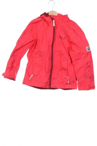 Dziecięca kurtka Jack Wolfskin, Rozmiar 6-7y/ 122-128 cm, Kolor Czerwony, Cena 140,99 zł