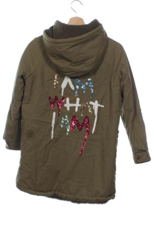 Kinderjacke Zara, Größe 10-11y/ 146-152 cm, Farbe Grün, Preis 10,23 €
