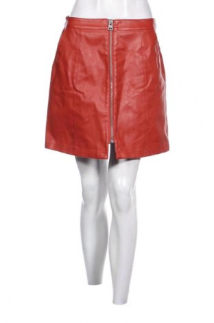 Lederrock Vero Moda, Größe M, Farbe Rot, Preis 18,99 €