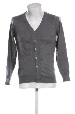 Herren Strickjacke Cotton&silk, Größe M, Farbe Grau, Preis € 5,99