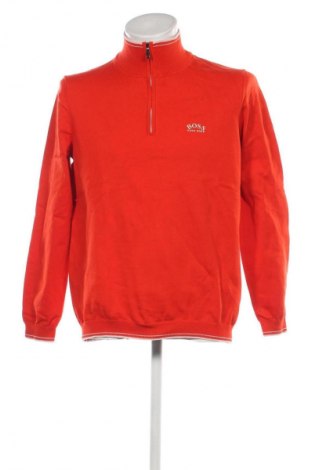 Męski sweter Hugo Boss, Rozmiar XL, Kolor Czerwony, Cena 367,99 zł