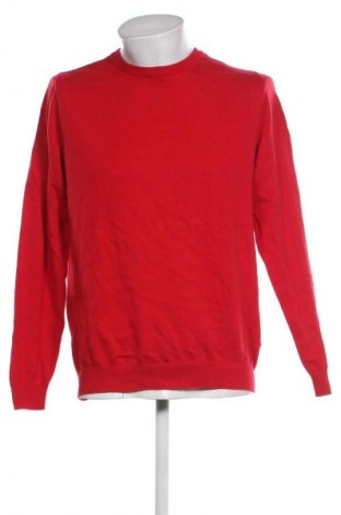 Herrenpullover Jean Pascale, Größe XL, Farbe Rot, Preis 10,99 €