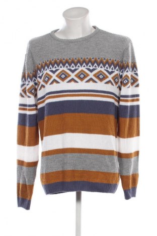 Herrenpullover John Baner, Größe XXL, Farbe Mehrfarbig, Preis € 11,99