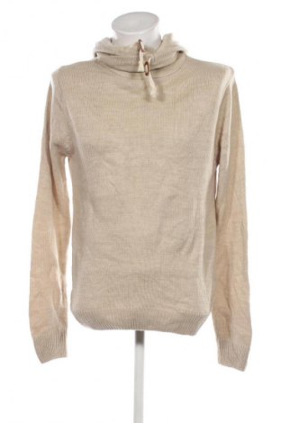 Herrenpullover Smiling, Größe L, Farbe Beige, Preis 8,99 €